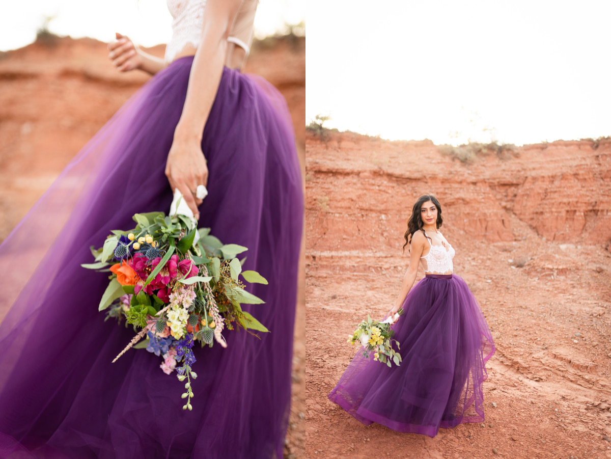 Twirling Tulle at Palo Duro Canyon