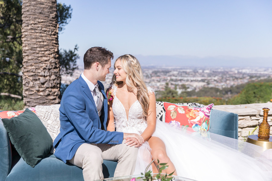 Boho Chic Wedding in Palos Verdes