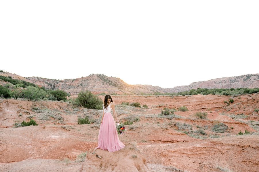 Twirling Tulle at Palo Duro Canyon