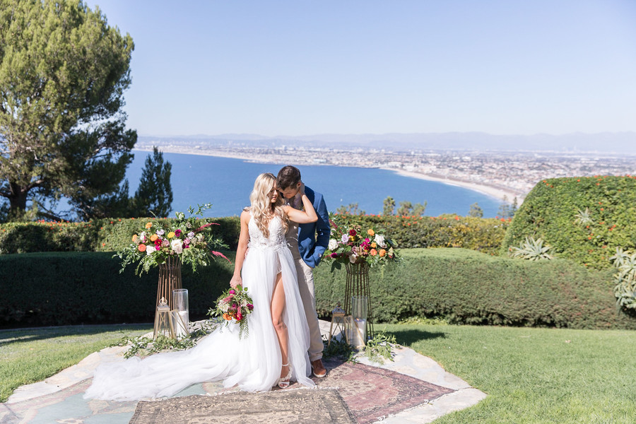 Boho Chic Wedding in Palos Verdes