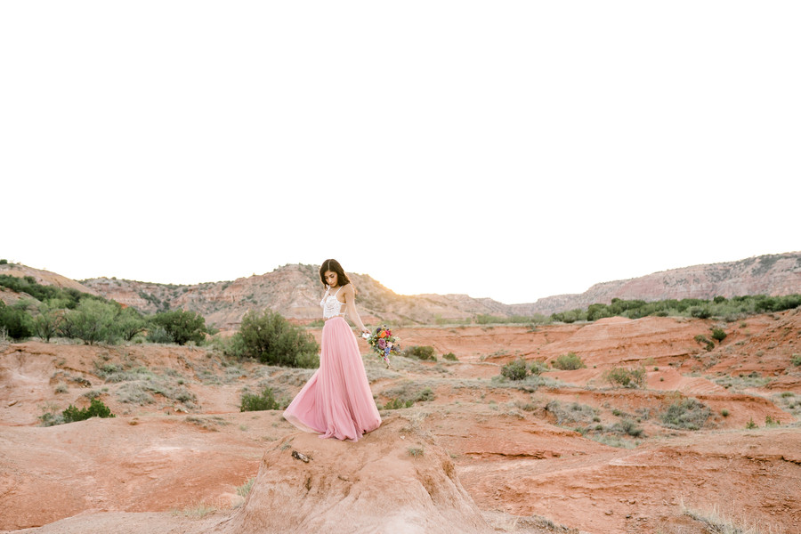 Twirling Tulle at Palo Duro Canyon