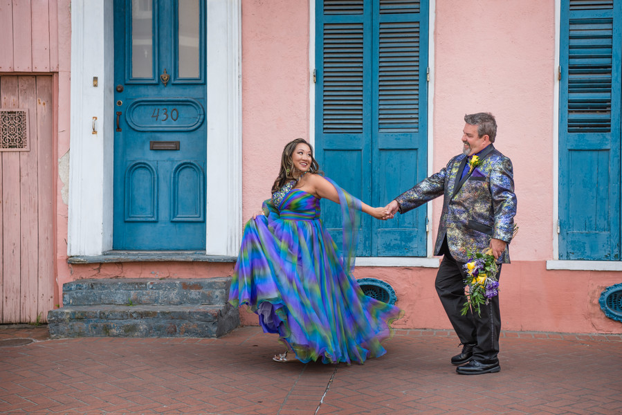 All You Need Is Love   Colorful and Fun Elopement