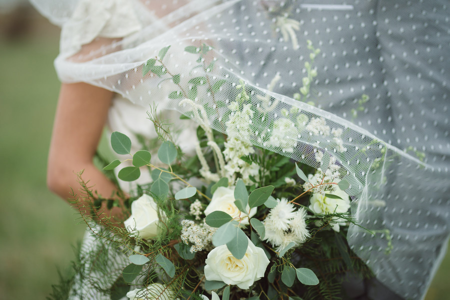 Whimsical Lavender and Green Styled Shoot