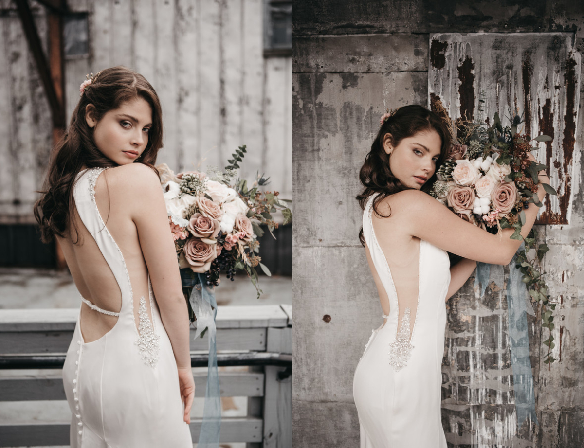 Bold and Minimalistic Modern Bridal Shoot