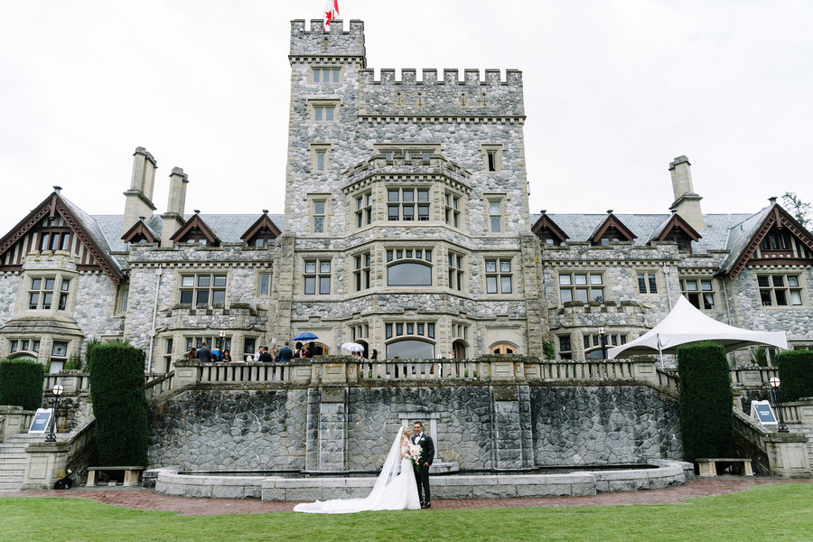 Intimate Destination Wedding in Hatley Castle