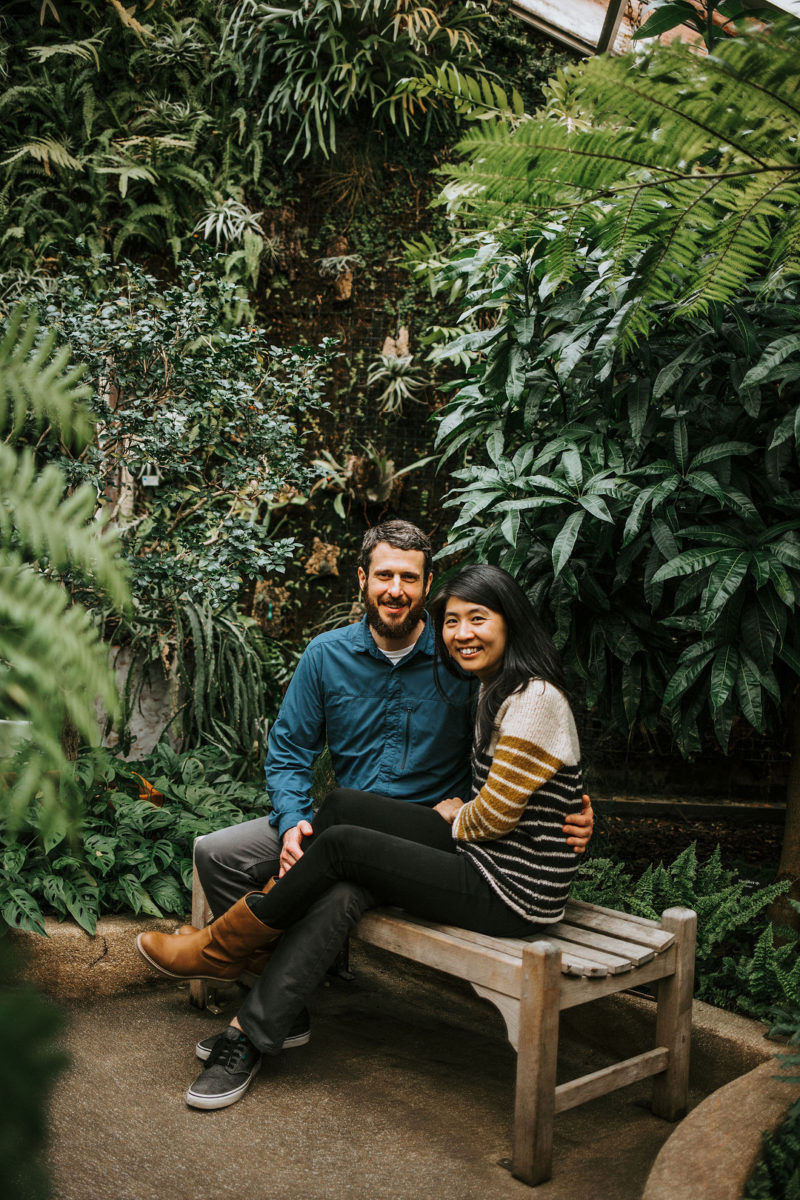Engagement Shoot At The Rawlings Conservatory