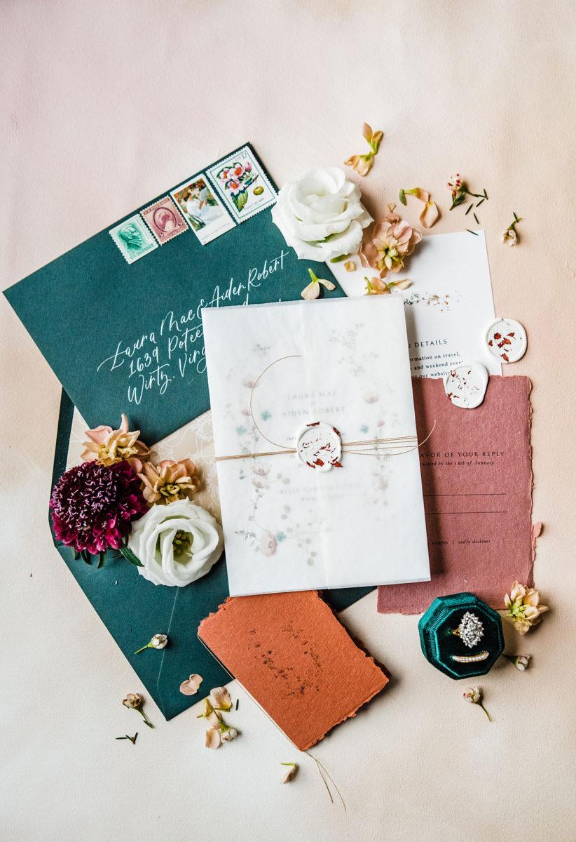 A Burst of Colors Styled Wedding