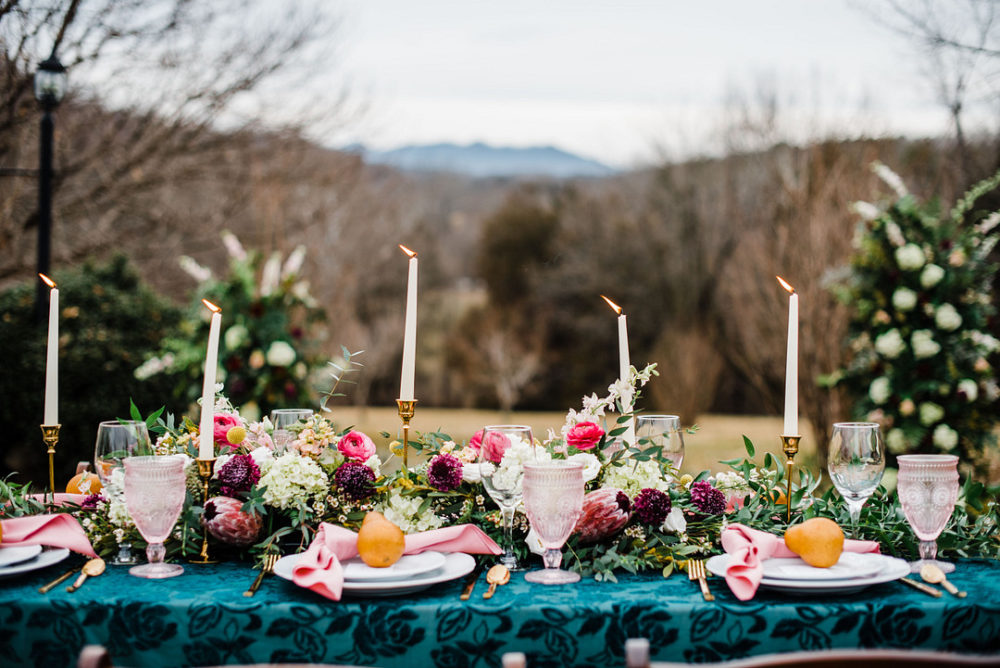 A Burst of Colors Styled Wedding
