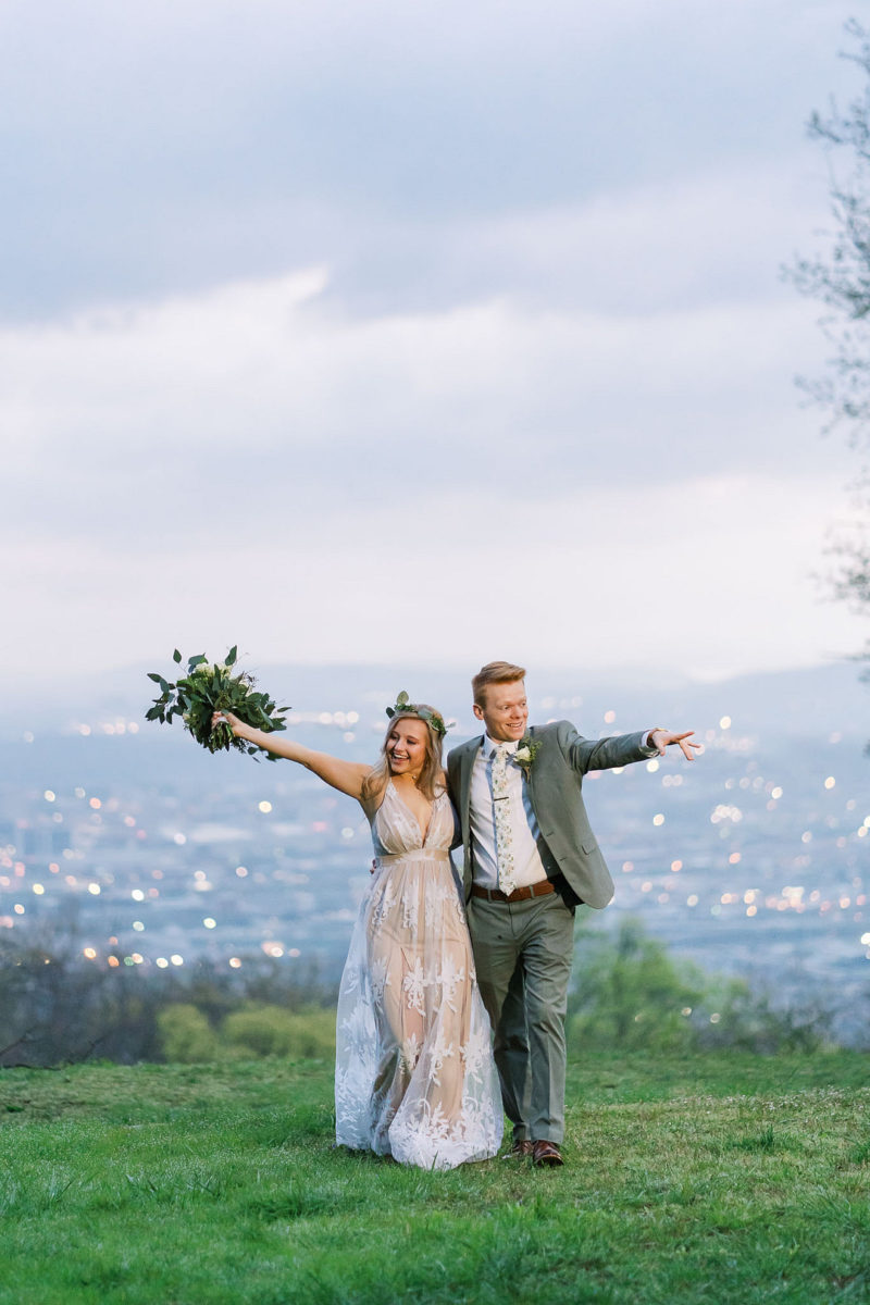 Dawn Elopement On Lookout Mountain