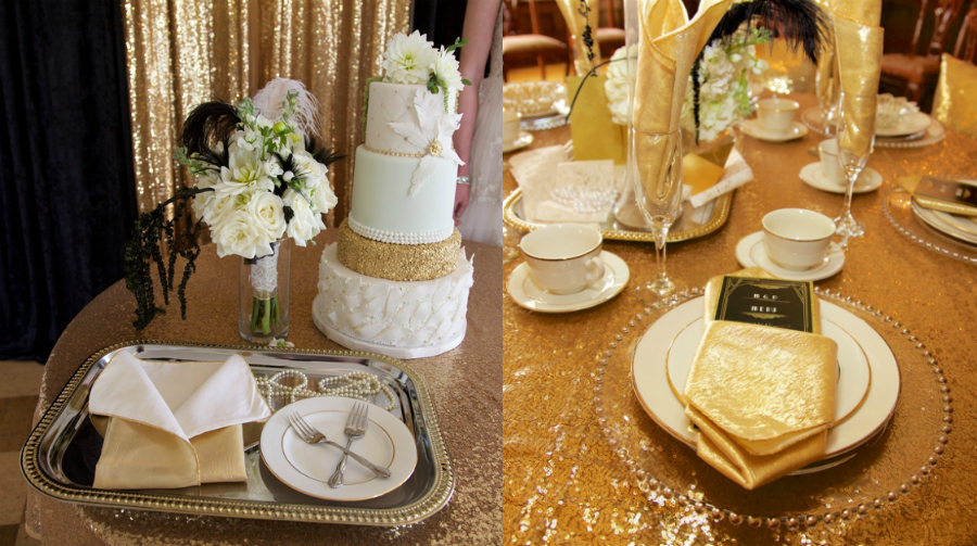 Great Gatsby Styled Wedding