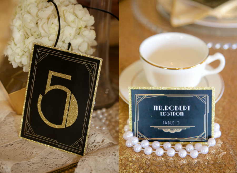 Great Gatsby Styled Wedding