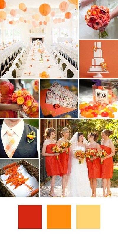 Fall Wedding Color Palette Ideas