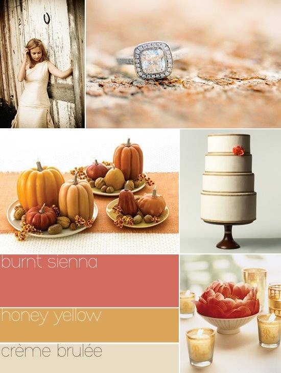 Fall Wedding Color Palette Ideas