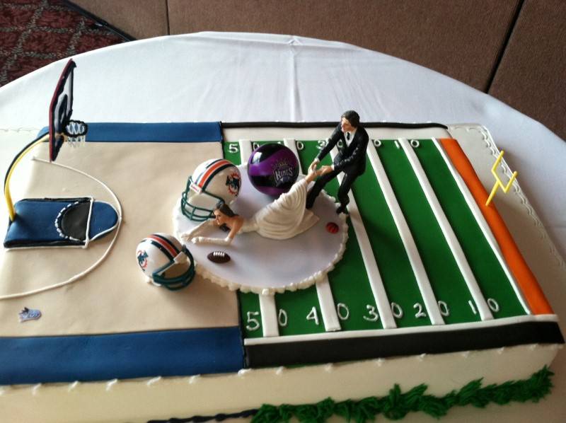 Sports Themed Weddings