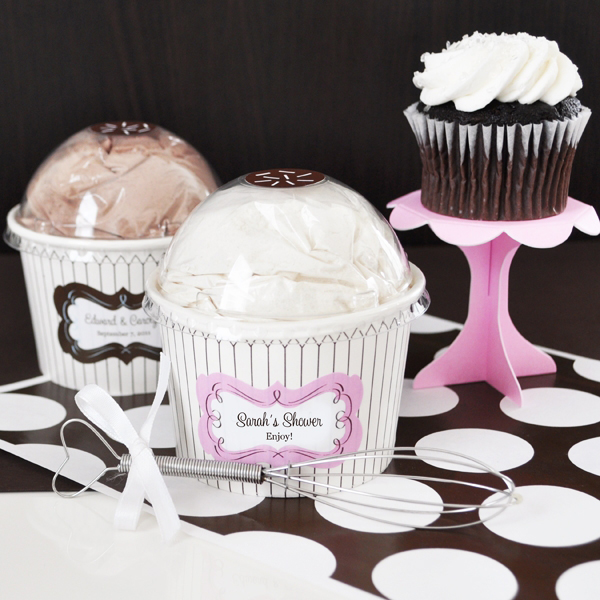 5 Beautiful Bridal Shower Favors Your Guests Will Love Personalized Cupcake Mix