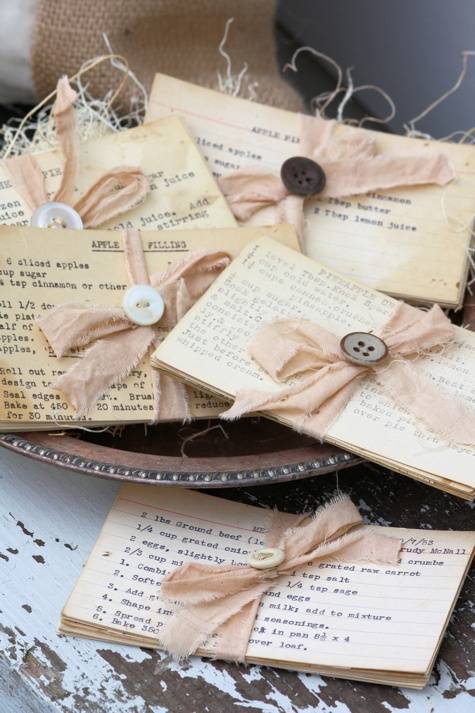 Fun Recipe Card Gift Idea for a Wedding Shower