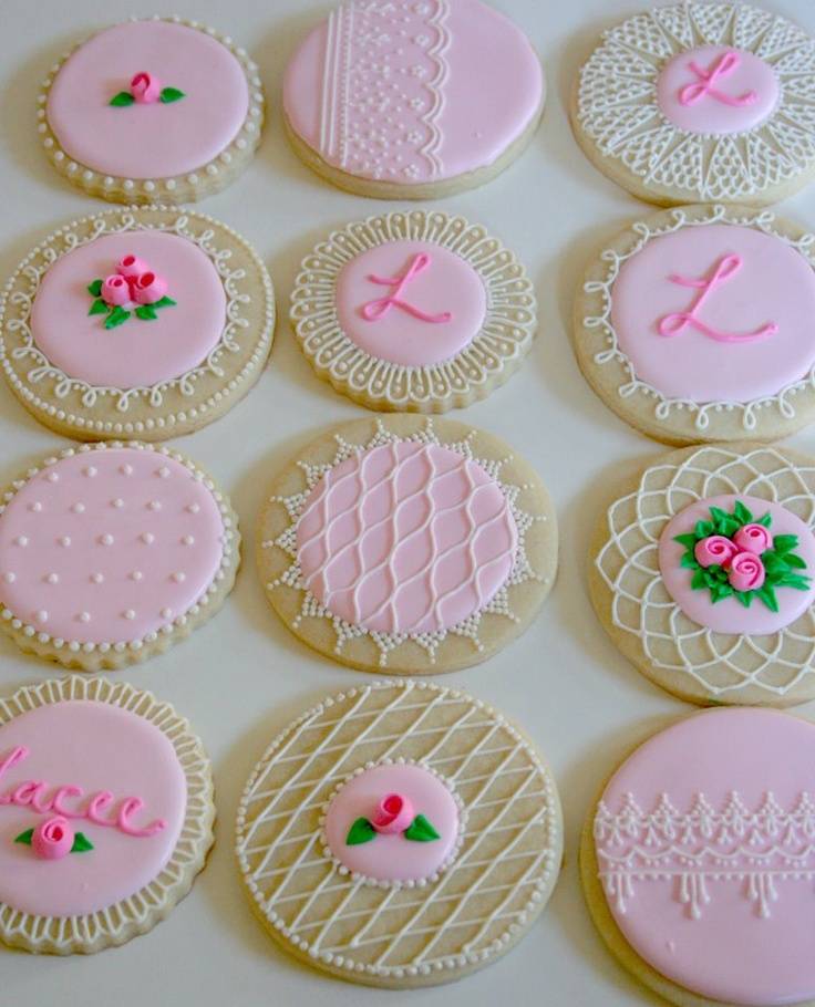 Gorgeous Wedding Shower Cookies