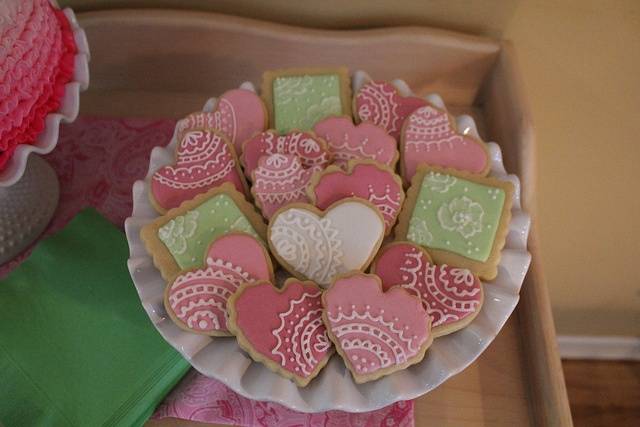 Gorgeous Wedding Shower Cookies