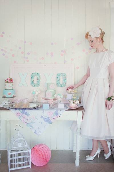 Beautiful 50’s Style Wedding Shower