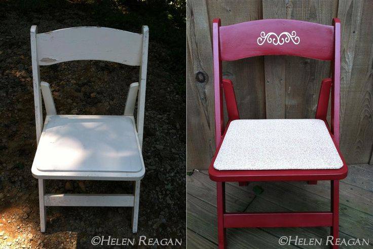 Beautiful Upcycled Wedding Chairs