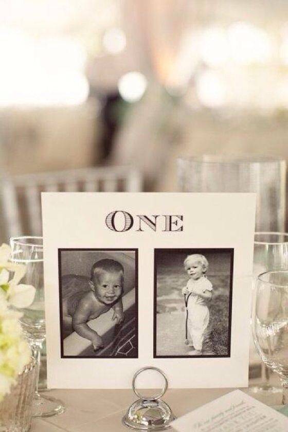 4 Clever Table Number Ideas
