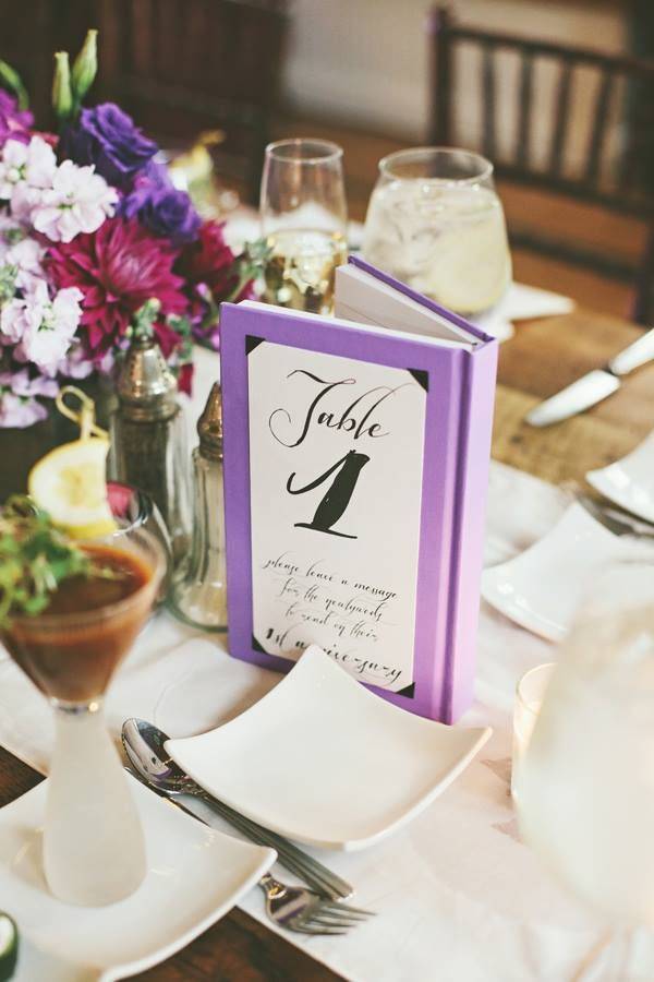 4 Clever Table Number Ideas