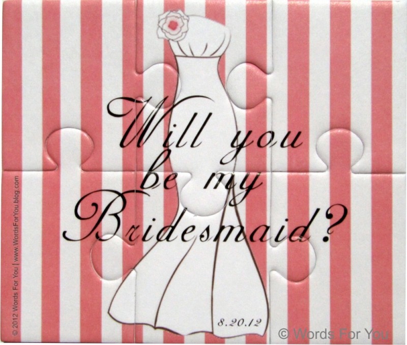 Creative Ways to Pop the Question to a Potential Bridesmaid