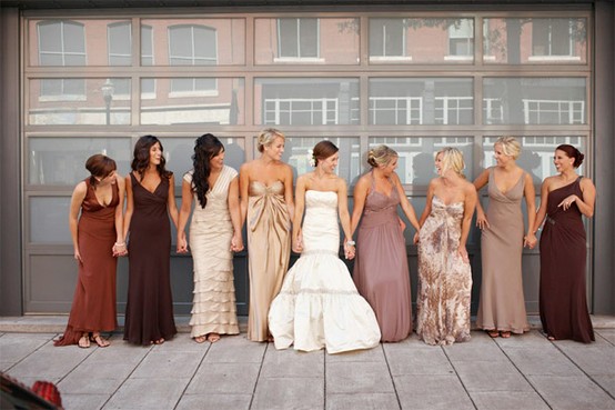 Let the Bridesmaids Choose Their Own Dresses