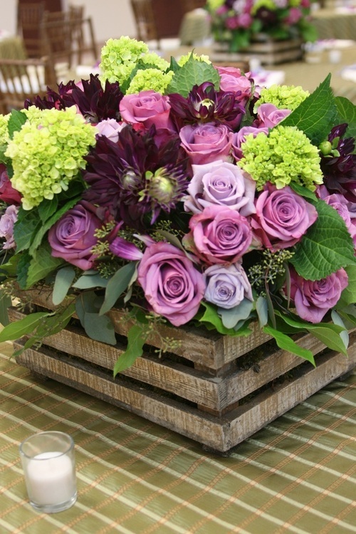 Rustic Wedding Centerpiece