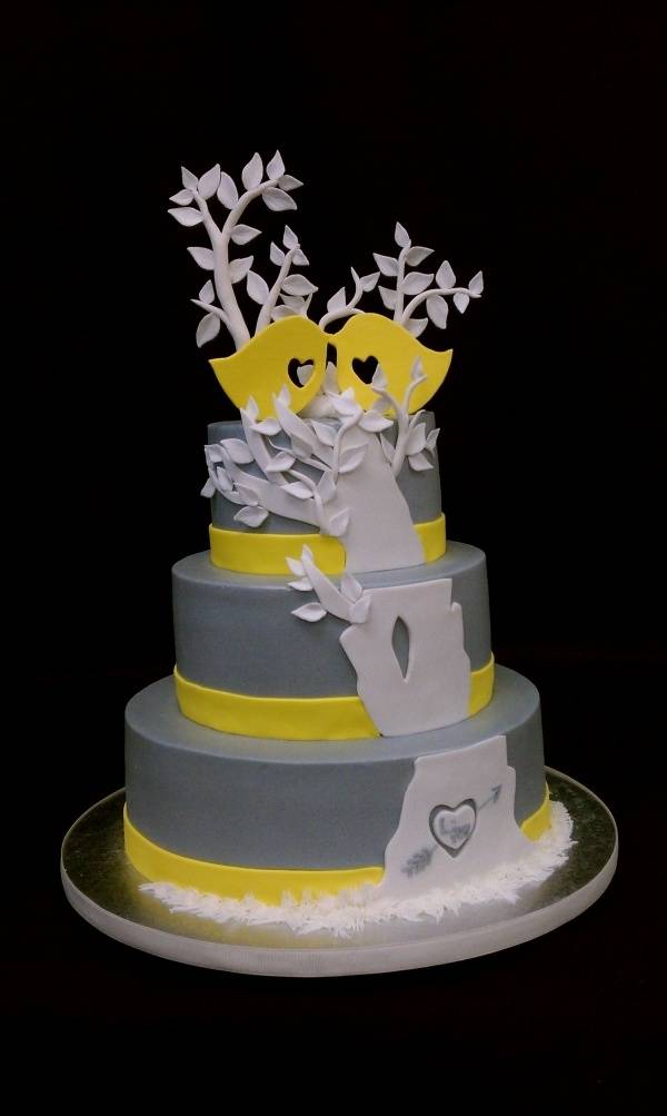 5 Amazing Bird Wedding Cakes