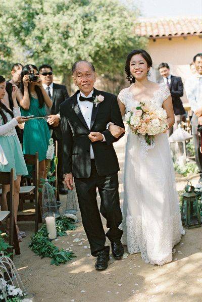 The Wedding Processional Order Bride and her Father