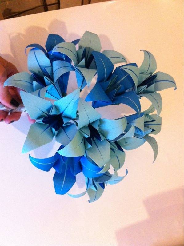 Examples of Beautiful Wedding Origami