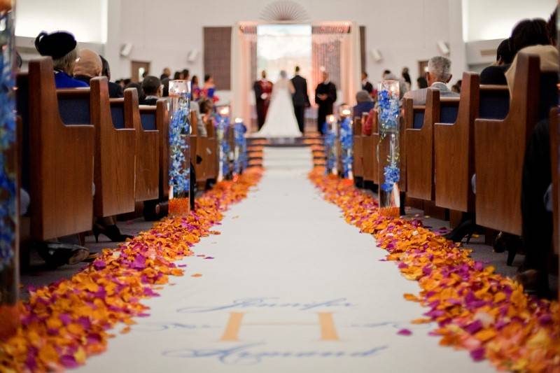Aisle Inspiration: Beautiful Wedding Aisles